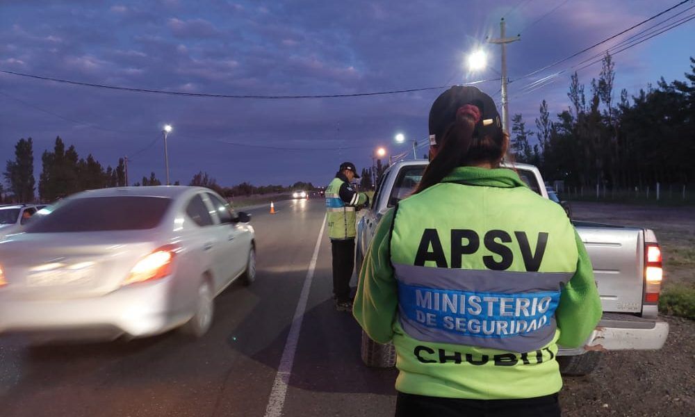 Sólo se registraron tres alcoholemias positivas en Trelew durante el