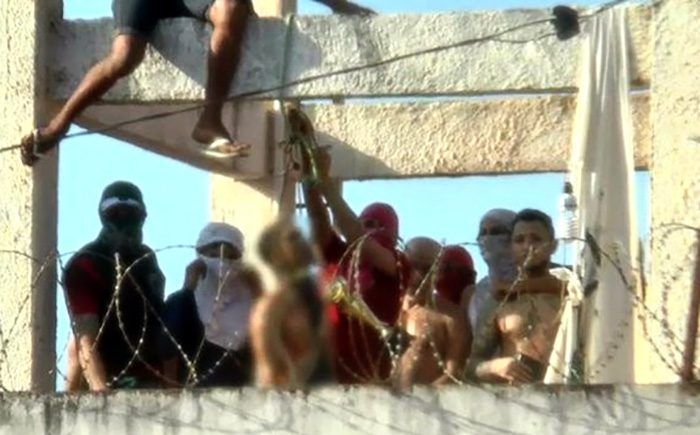 Horror en una cárcel de Brasil
