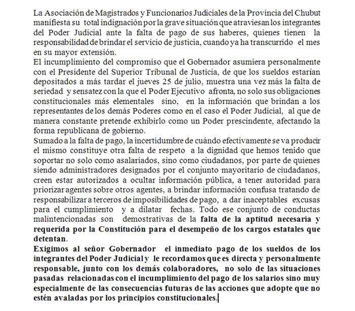 Magistrados duros