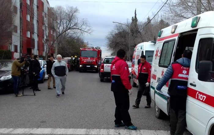 Un hombre murió por inhalación de monóxido de carbono en un edificio del centro de Neuquén