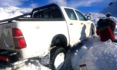 Rescate en la nieve Pilcaniyeu