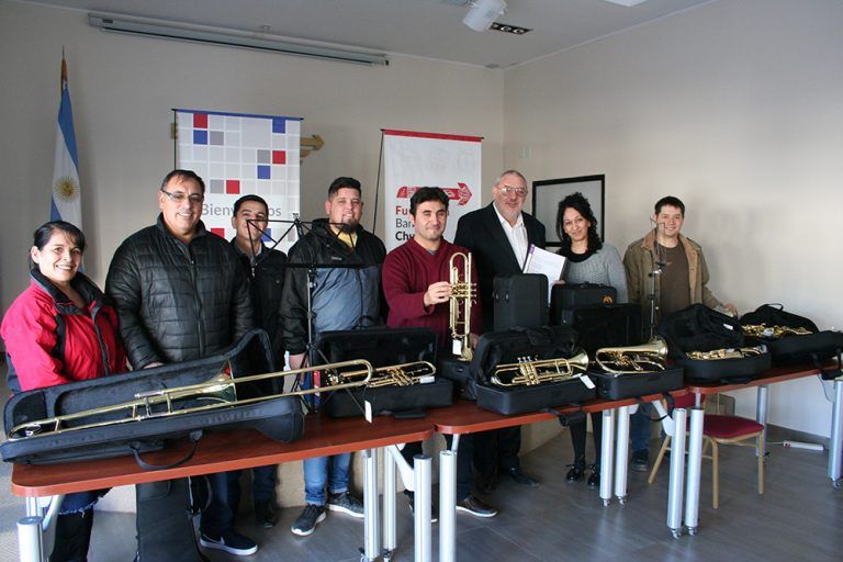Entregaron donaciones a proyectos educativos de Trelew