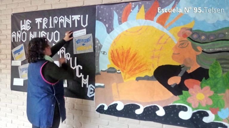 Escuelas con EIB celebraron el Año Nuevo Mapuche