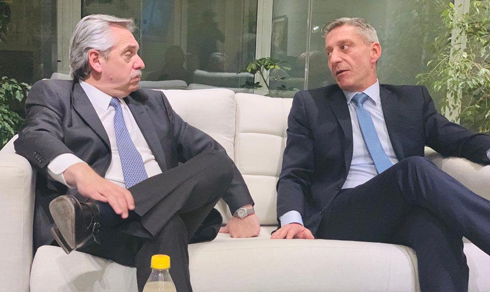Alberto Fernández recibió al gobernador Arcioni