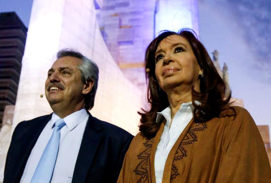 Alberto y Cristina definen el próximo gobierno