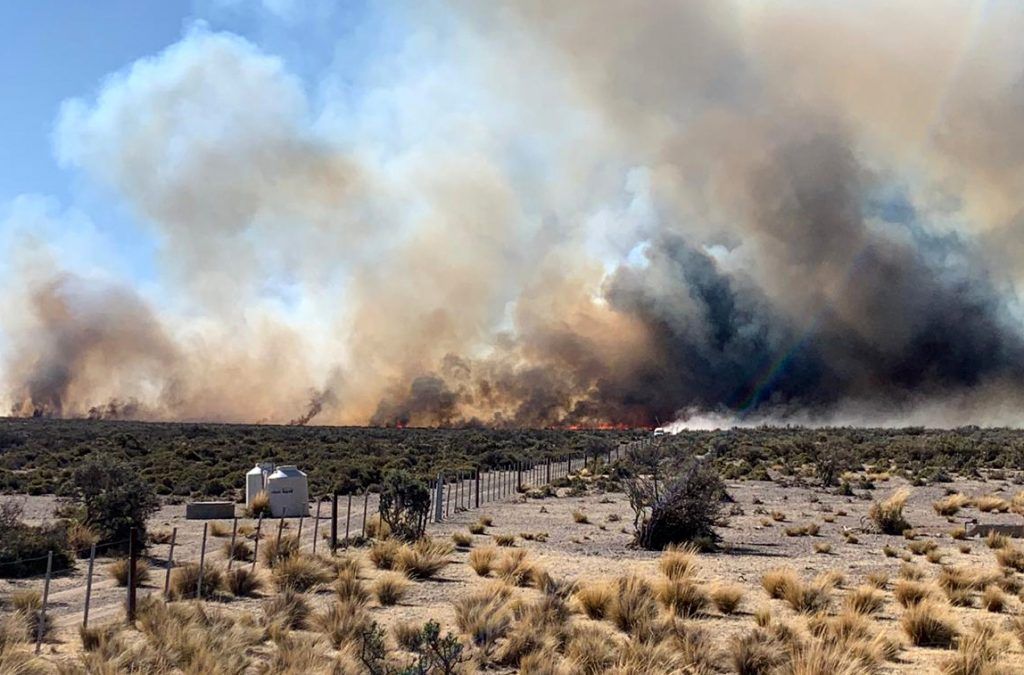 Incendio Estancia El Tatay