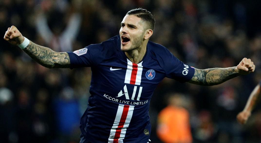 Mauro Icardi firmó con el PSG hasta el 30 de junio de 2024
