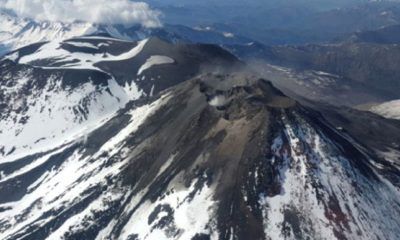 Volcán Nevados sigue con actividad