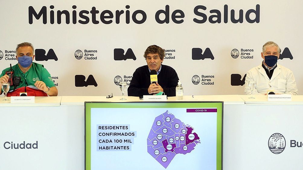 Quirós: "Conoceremos el pico de contagios cuando veamos un descenso ...