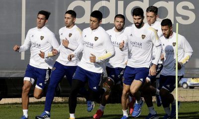 Boca primer entrenamiento de Orsini