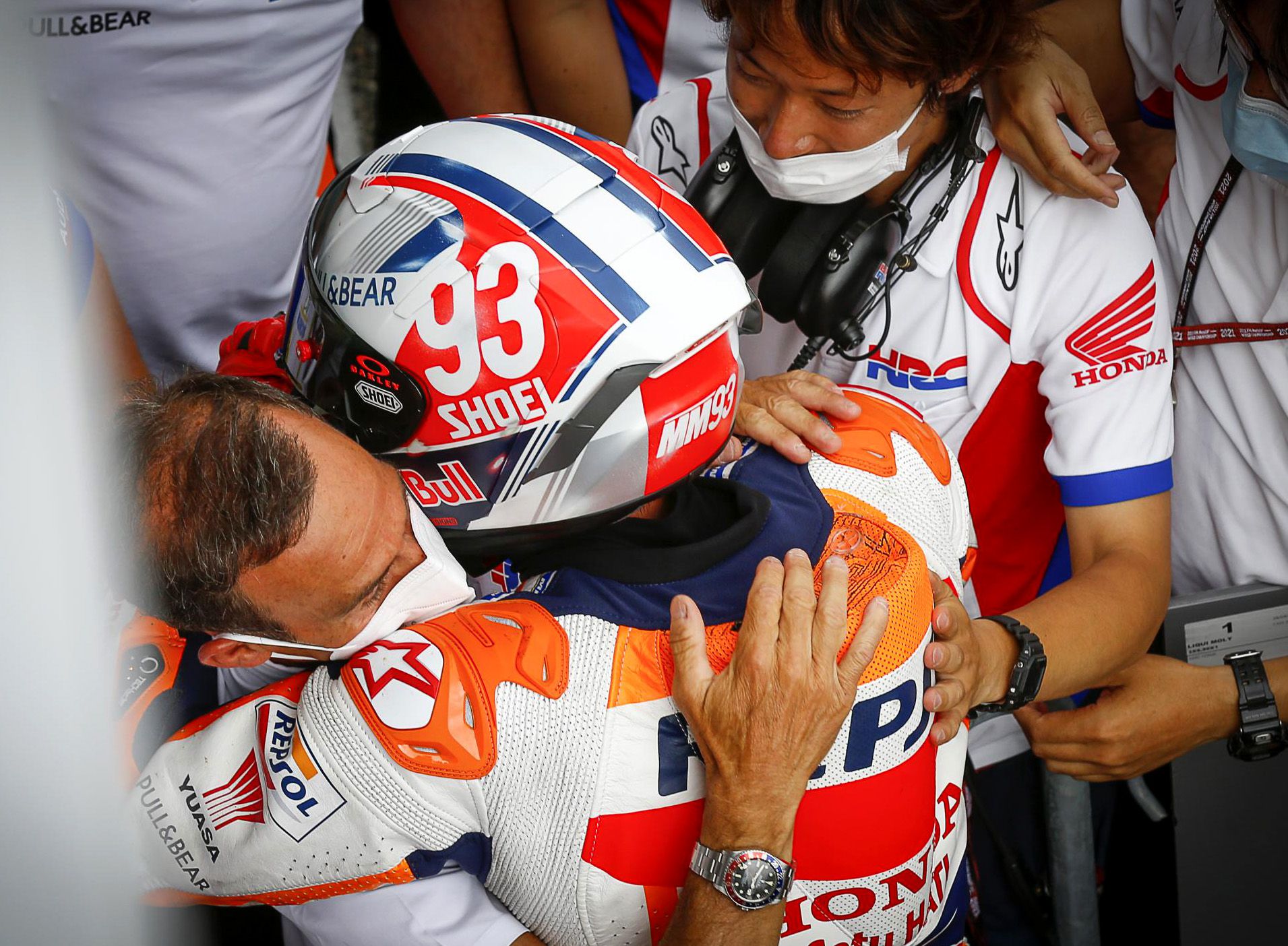 Marc Márquez vuelve a disfrutar en MotoGP, pero sufrió su primera