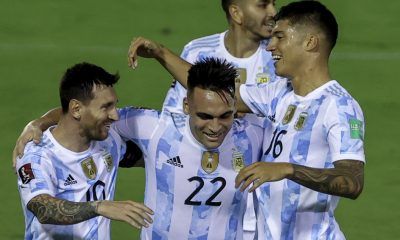 Argentina goleó a Venezuela