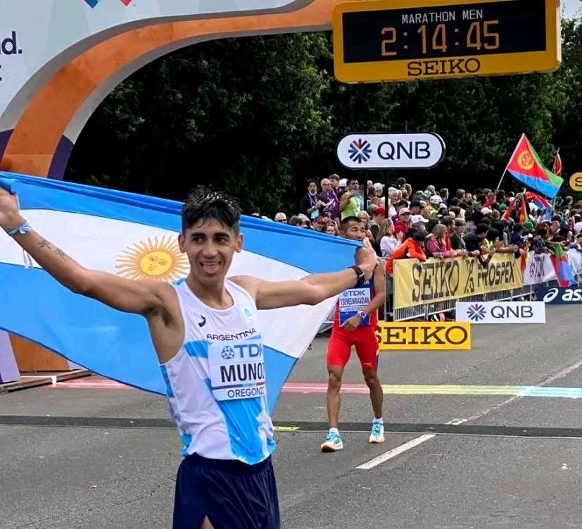Coco Muñoz Mundial de Atletismo
