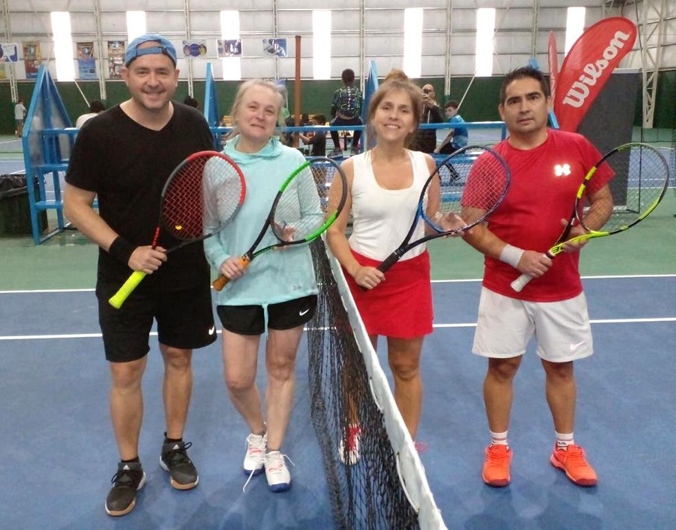 Tenis El torneo Invierno de dobles también tiene campeones en Mixtos