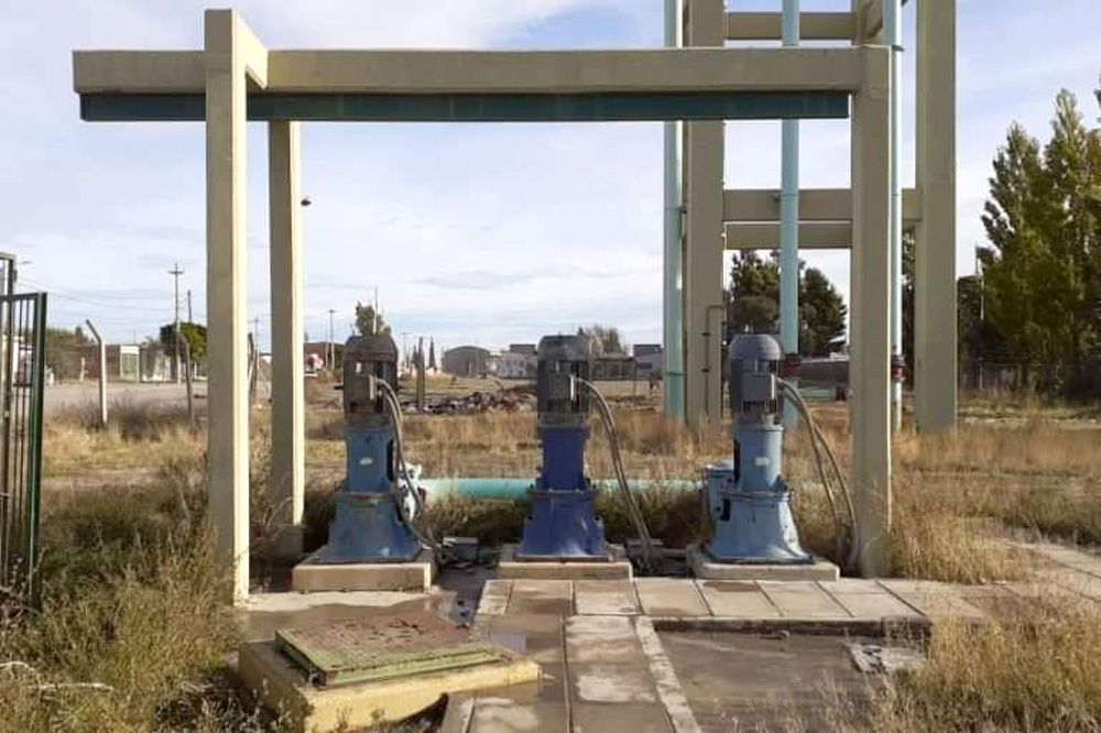 Corte de agua en barrios de la zona oeste de Trelew
