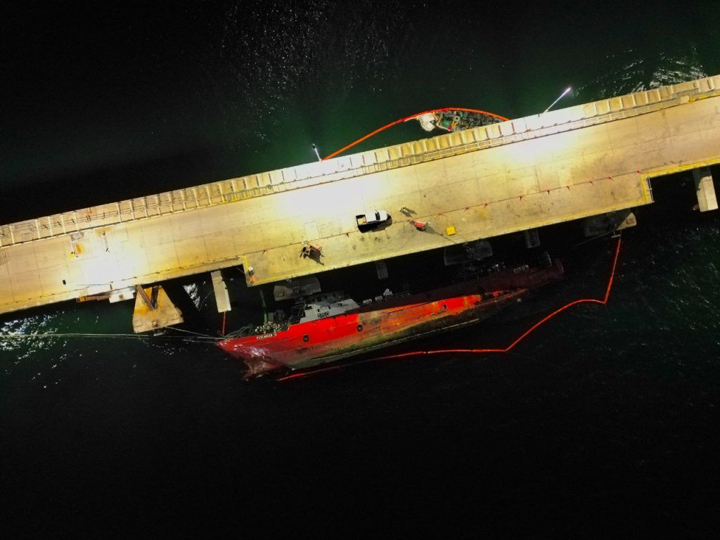 Pesquero hundido en Puerto Madryn