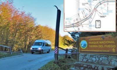 Ruta Nacional 3 en Tierra del Fuego