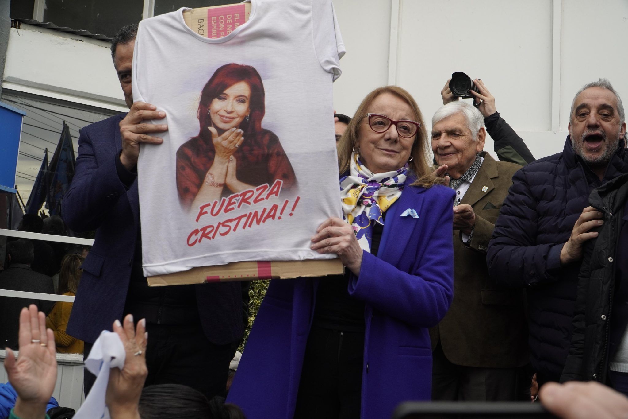 Alicia Kirchner Participó De La Manifestación En Repudio Al Ataque A ...