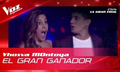 Yhosva Montoya ganador de La Voz