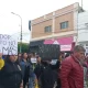 Manifestación por abusos en Jardín 406 de Comodoro Rivadavia
