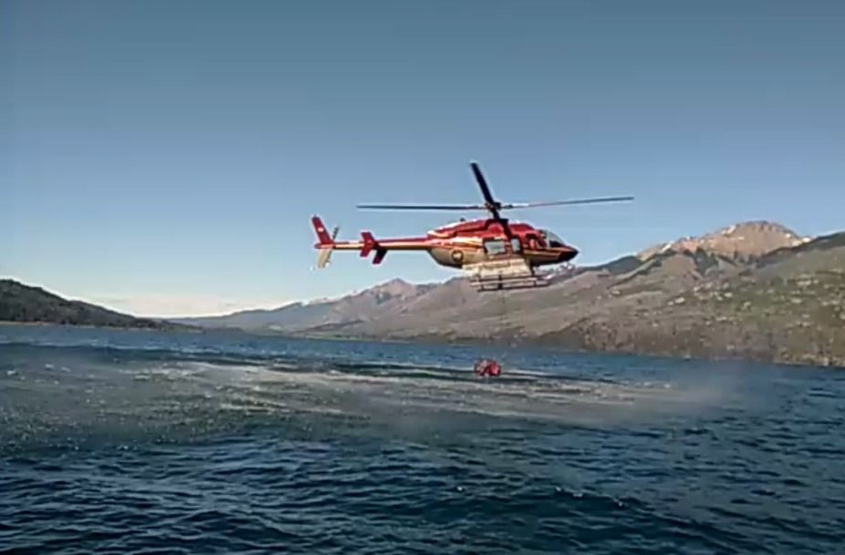 Incendio en el Parque Nacional Los Alerces