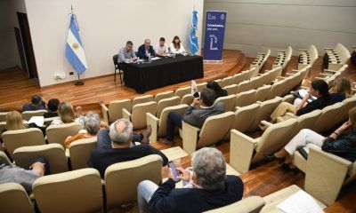 José María Grazzini y Gustavo Aguilera en Legislatura