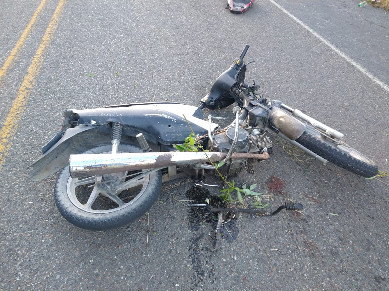Motociclista ebrio se accidentó en Epuyén