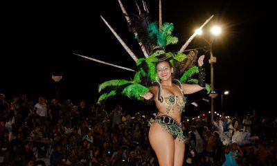 Previa de carnavales en Playa Unión