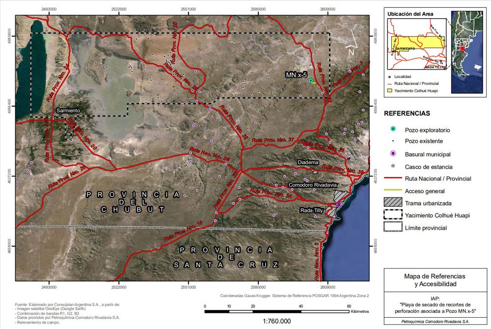 Buscan extraer petróleo en la zona del desaparecido Colhue Huapi