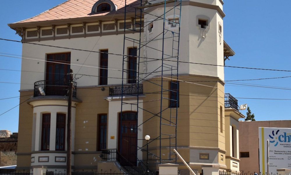 The progress of the recovery of the Museum of Natural Sciences and Oceanography in Puerto Madryn