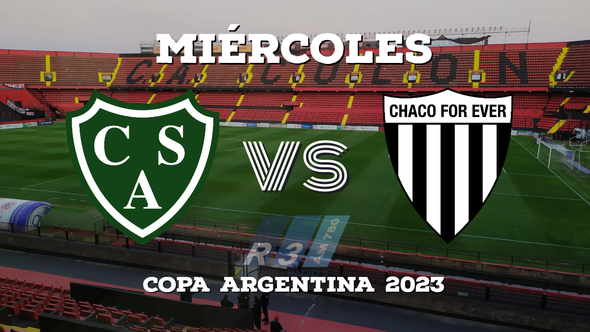 Copa Argentina Sarmiento y Chaco For Ever se enfrentar n en Santa