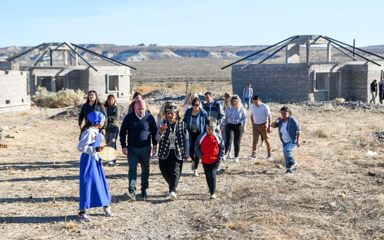 Obra de complejo habitaciones para Comunidad Mapuche-Tehuelche en Puerto Madryn