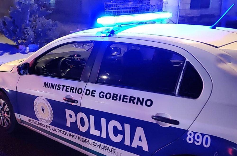 Patrullero de la Policía de Chubut