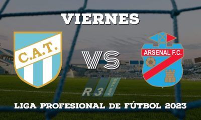 Atlético Tucumán contra Arsenal de Sarandí por la Liga Profesional de Fútbol