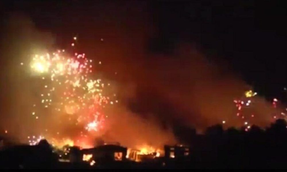 Au moins quatre morts dans l’explosion d’un entrepôt de feux d’artifice en Chine