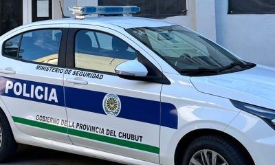 Patrullero de la Policía de Chubut