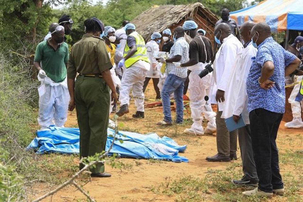 Kenyan president takes 'full responsibility' for cult deaths