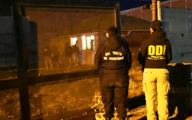Rescate de personal explotada laboralmente en Santa Cruz