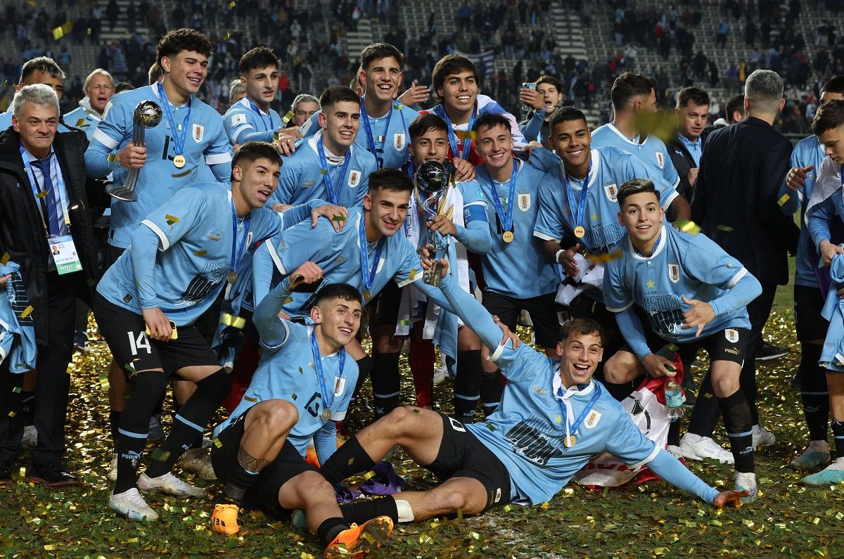 21 fotos de la consagración de Uruguay en el Mundial Sub 20 y la