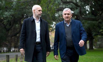 Horacio Rodríguez Larreta con Gerardo Morales