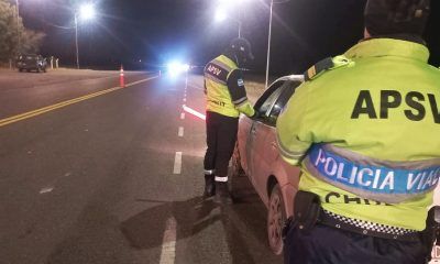Control de seguridad vial en Chubut