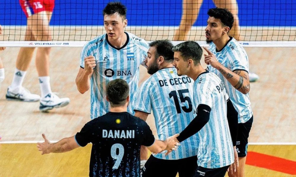 Argentina suma triunfo en la Liga de las Naciones de vóleibol Radio 3