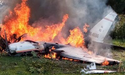 Cinco muertos al chocar dos avionetas aerotaxis en México