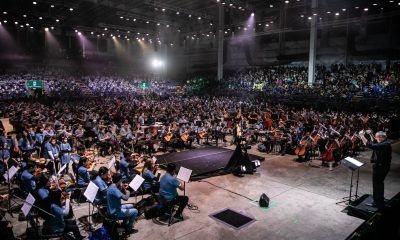 La Orquesta Infanto Juvenil del Barrio Inta de Trelew en Buenos Aires