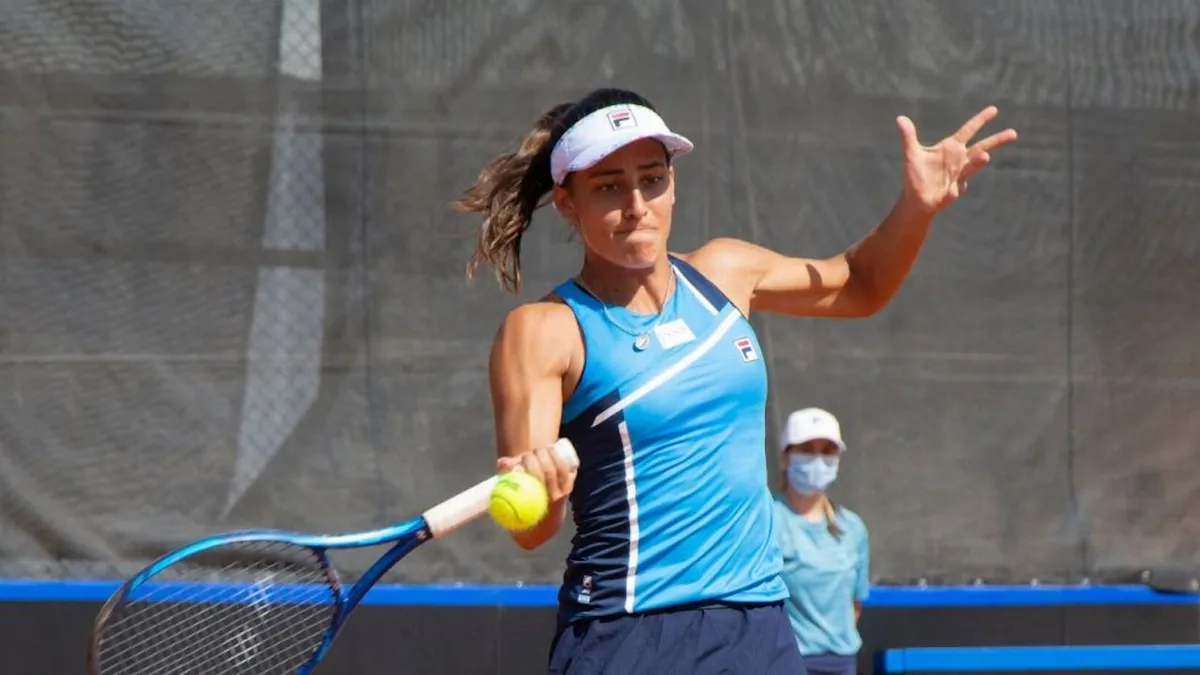 María Lourdes Carlé avanzó a la segunda ronda del WTA 125 italiana