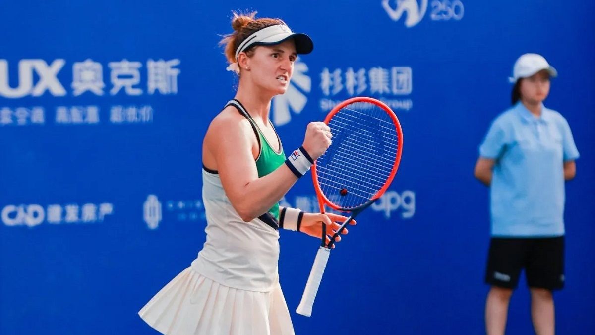 Nadia Podoroska se despidió del WTA 250 de Ningbo Radio 3 Cadena