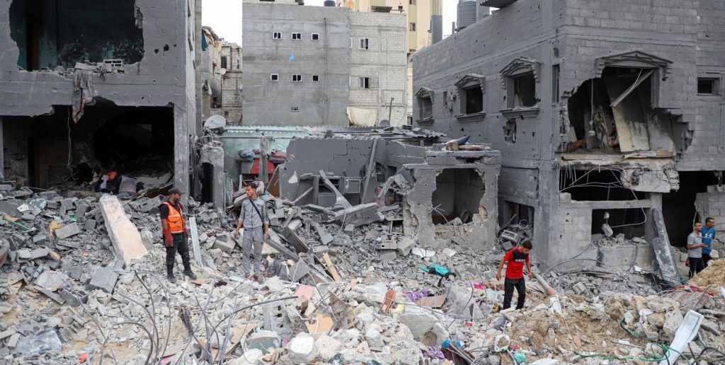 gaza destruccion edificios