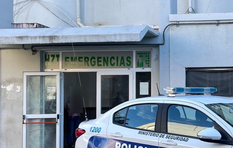 Un motociclista fue hospitalizado tras un choque en Trelew