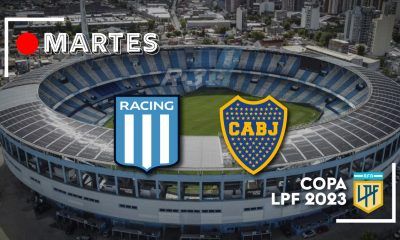 Se juega el clásico entre Racing y Boca en el Cilindro de Avellaneda