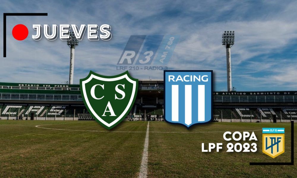 La carrera se hizo por tres puntos ante Sarmiento